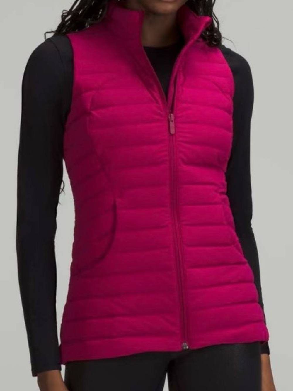 Lululemon Size 4 Pack It Down Vest Pomegranate